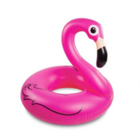 Felfújható flamingó úszógumi 90 cm - Pink színben