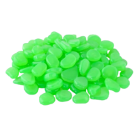 Fluoreszkáló díszkövek, Zöld - MS-534