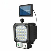 Kültéri napelemes mozgásérzékelős LED lámpa JX-996B - MS-855