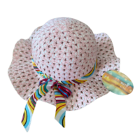 Kislány kalap, szalaggal - Világosrózsaszín - MS-484