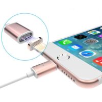Mágneses USB kábel Android és iPhone készülékekéhez