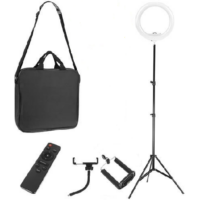 Selfie lámpa állvánnyal és hordozható táskával 30W, 30/210cm - MS-184