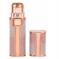 Mini elektromos epilátor, trimmer USB-vel - Gradiens rózsaszín. - MS-759