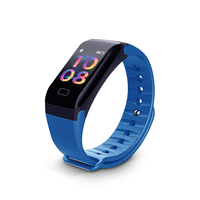 F1 Plus Smart Fitness Karkötő-Vér oxigén mérővel.-Kék színben