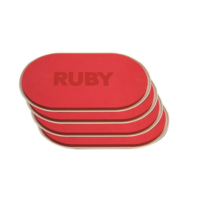 Ruby bútormozgató, bútorcsúsztató műanyag gumilap - 4 db - MS-955
