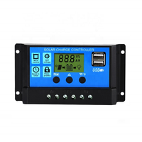 Digitális programozható töltésvezérlő napelemhez, 12V/24V, 20A - MS-760