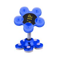 Magic Flower univerzális tapadókorongos telefontartó - kék színben