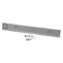 Vezeték nélküli indukciós LED lámpa - USB-ről tölthető, 30 cm - MS-079