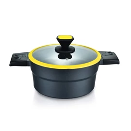 Casadelux Lábas 20cm 2.5 lit. aluminium öntvény levehető nyéllel (CD1005)