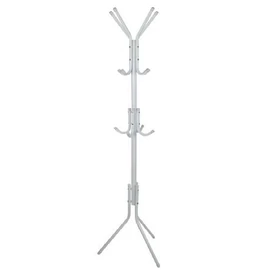 Kabát tartó állvány/fogas - 170 cm - Fehér színben - MS-623