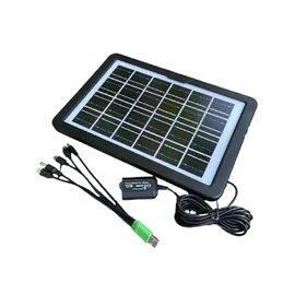 Napelemes töltő, multi USB csatlakozóval/9V15W CL-0915 - MS-064
