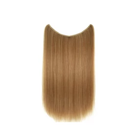 Clip-on/Csatos póthaj, 60 cm - Világos barna - MS-330