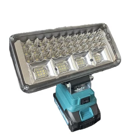 THO LUX TL-4 akkumulátoros munkalámpa 33 LED és 24 spotlight fényforrással 2 db 36V akkumulátorral