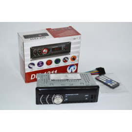 Autórádió MP3 lejátszós, USB és SD kártya foglalattal DH-1211 Távirányítóval