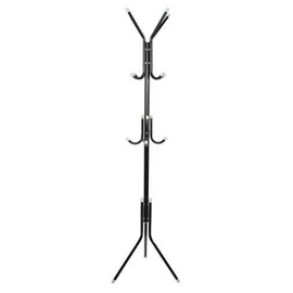 Kabát tartó állvány/fogas - 170 cm - Fekete színben - MS-953