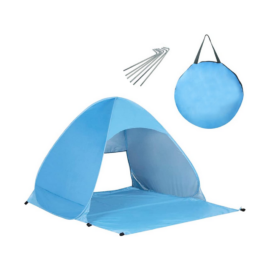 Pop Up Strand sátor önállóan összecsukható - UV ablakkal - 110x140x115cm