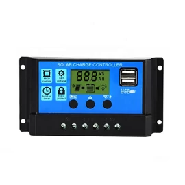 Napelem töltésvezérlő panel, falra rögzíthető - 30A - MS-936