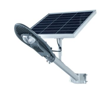 CClamp integrált napelemes LED reflektor távirányítóval - 50W snhl