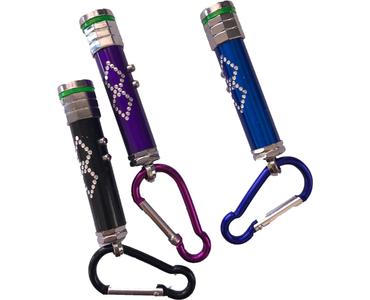 Laser Led Light Mini lézer pointeres kulcstartóra akasztható LED lámpa 3 darab