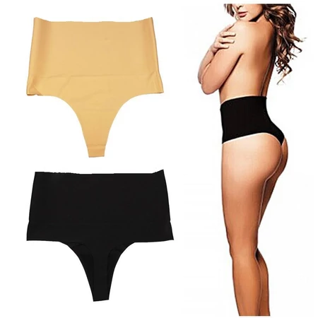 Magas derekú tanga lézervágott fenékrésszel - 3 db S/M méret