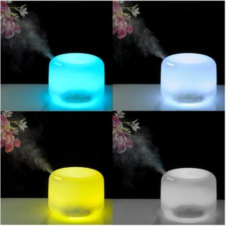 Aromaterápiás diffuzor ultrahangos rezgéssel 7 LED-es lámpával - 300 ml