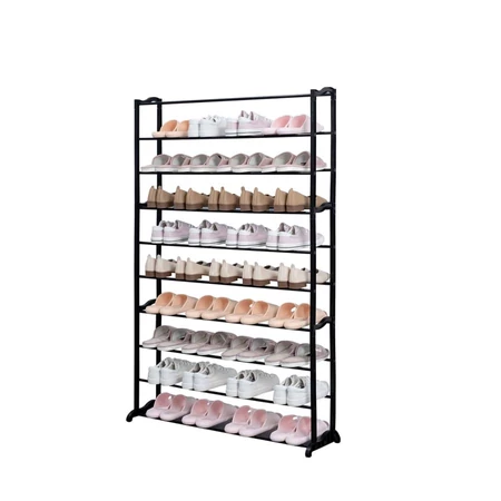Herzberg 9 szintes összehajtható cipőtartó 91cmx16cmx139cm - MS-853
