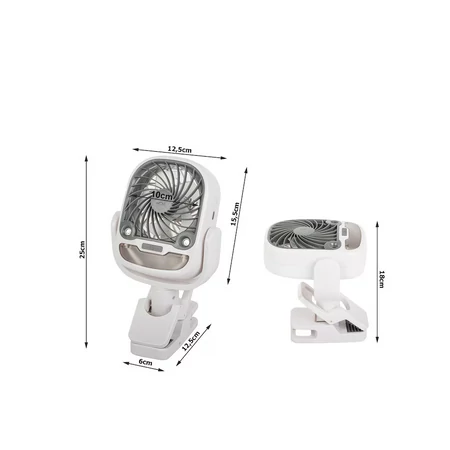Arctic Cool Clamp 2az1-ben asztali ventilátor/párásító
