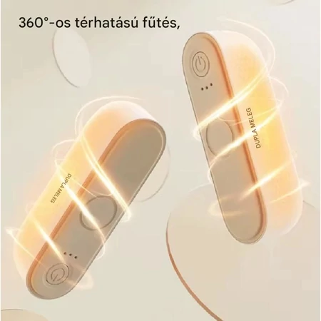 2 darabos akkumulátoros kézmelegítő LS-172