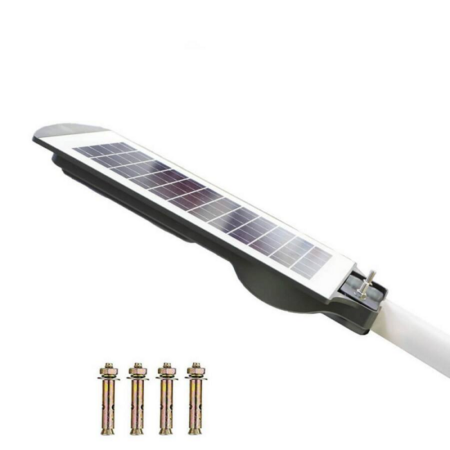 Napelemes Utcai 8 COB LED paneles lámpa,  távirányítóval 1000W - MS-822