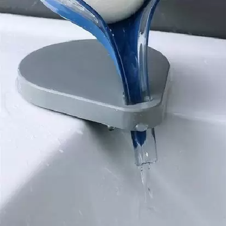 Levél alakú szappantartó - Kék színben