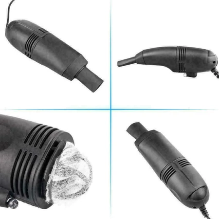 USB-s mini porszívó billentyűzethez ledes fénnyel - MS-423