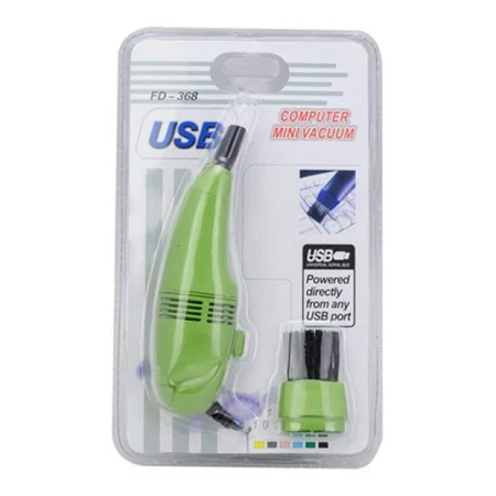 USB-s mini porszívó billentyűzethez ledes fénnyel - MS-423