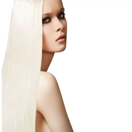 Clip-on/Csatos póthaj, 60 cm - Szőke - MS-329