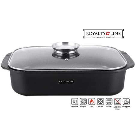 Royalty Line márvány bevonatú kacsa- és pecsenyesütő 34 cm - ACR34ML