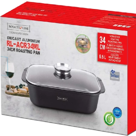 Royalty Line márvány bevonatú kacsa- és pecsenyesütő 34 cm - ACR34ML
