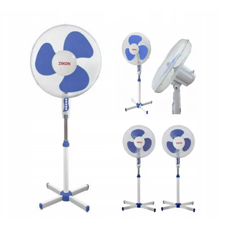 Zikon álló ventilátor, 3 fokozattal - 2 db
