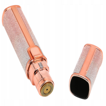 Mini elektromos epilátor, trimmer USB-vel - Gradiens rózsaszín. - MS-759