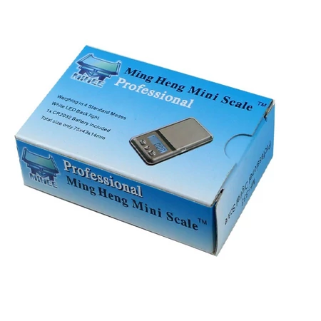 Mini digitális zsebmérleg, ékszermérleg.- MH-333 / 200gr 0,01 - MS-757