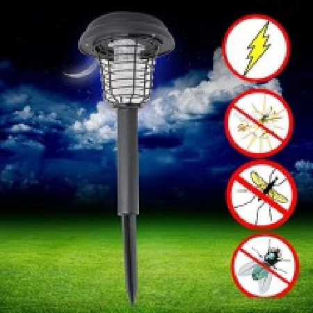 Napelemes szúnyogirtó UV LED lámpa