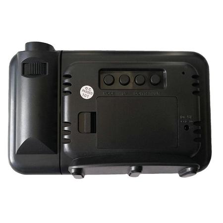 Projektoros tükrös digitális led ébresztőóra, naptár és hőmérséklet funkcióval - DS-8590L - MS-999