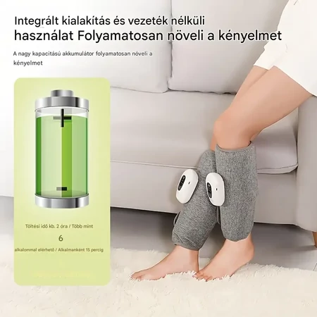 Vezeték nélküli intelligens kompressziós vádli-/lábmasszírozó - KPFLEG01